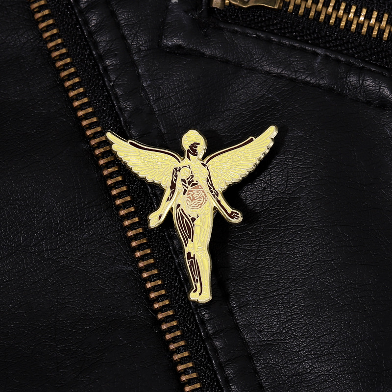 Nirvana In Utero Album Enamel Pin - Metal Pin